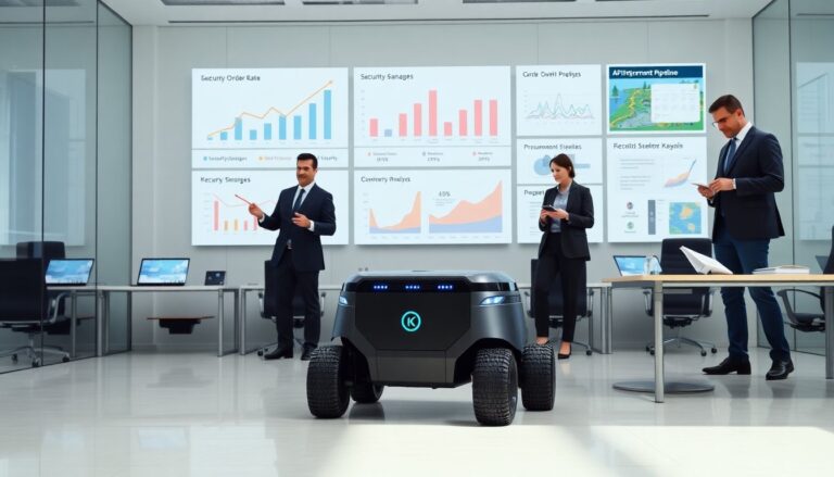 safety security robot order rate kogniz